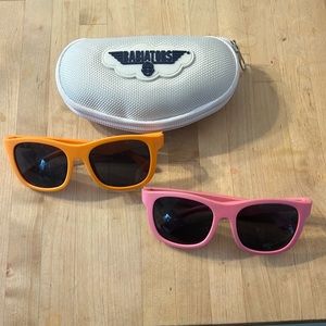 Set of Pink and Orange Babiators